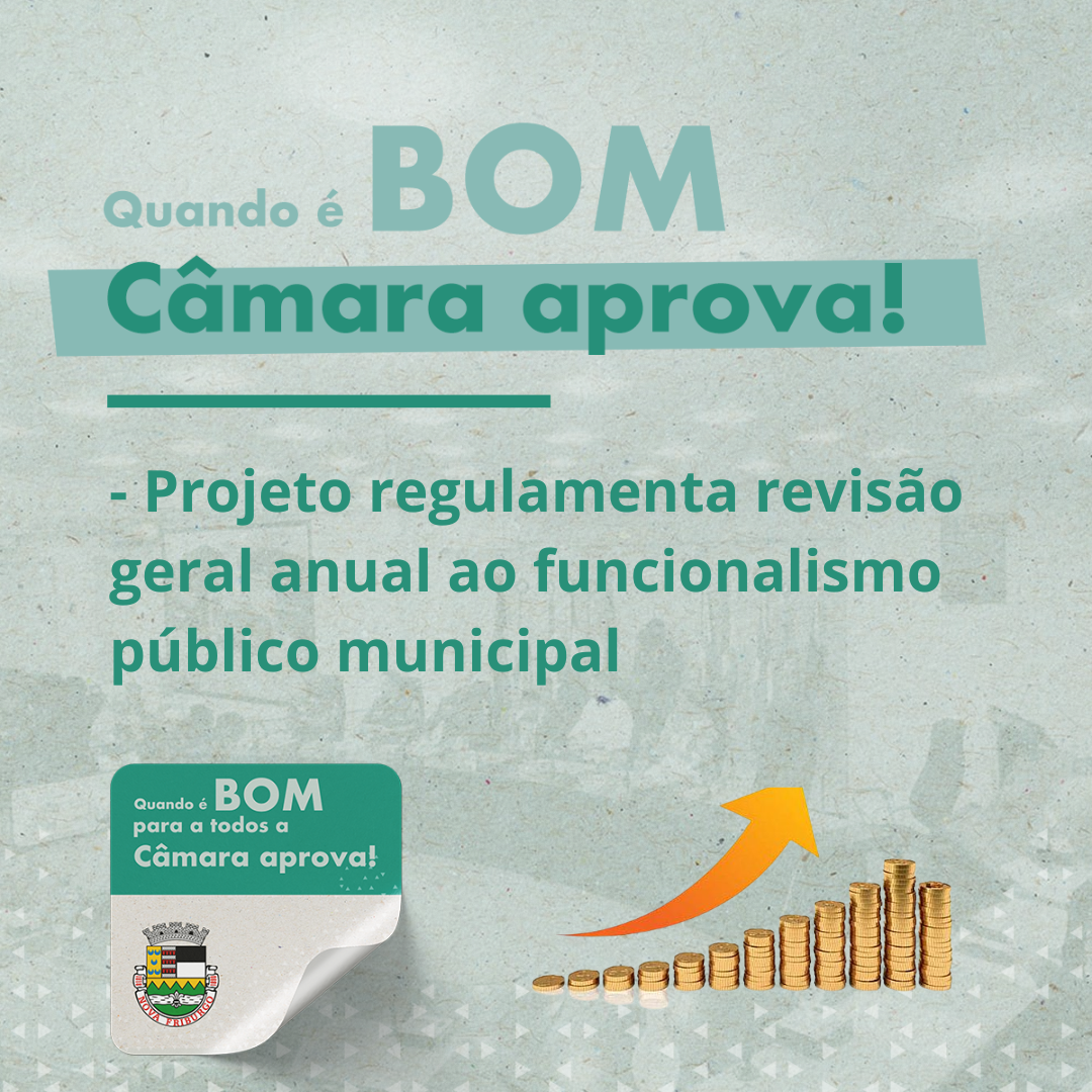 Câmara aprova revisão geral anual ao funcionalismo público de Nova Friburgo