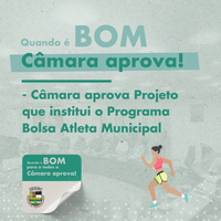 Câmara de Nova Friburgo aprova a criação do Bolsa Atleta