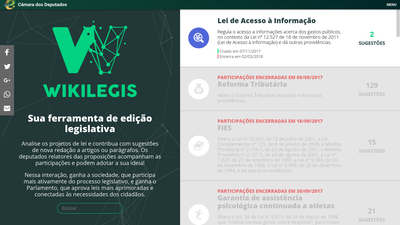 Wikilegis - Ferramenta de edição Legislativa