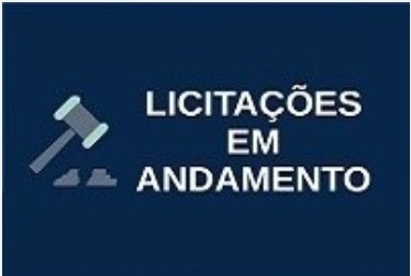 Banner Licitações em Andamento