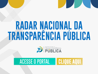 Banner com linkagem para a Página do radar da Transparência Pública