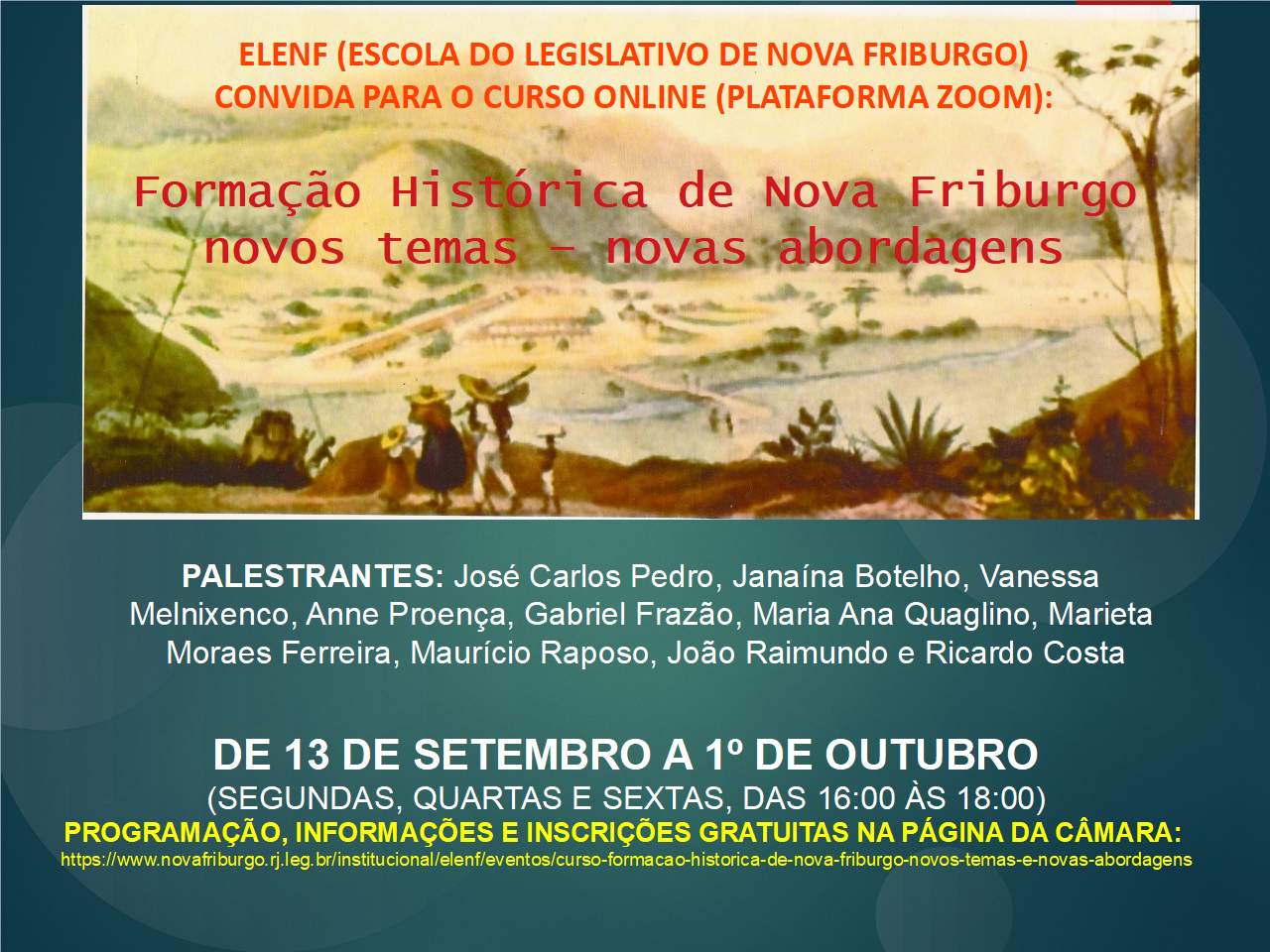 Curso História Nova Friburgo