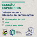 Câmara terá Sessão Específica para debater a situação da enfermagem