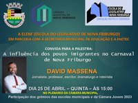 ELENF inicia novo ciclo de palestras nesta quinta (25)