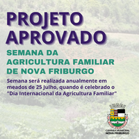 Nova Friburgo terá a Semana Municipal da Agricultura Familiar