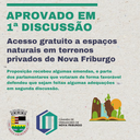 Projeto garante acesso a espaços naturais em terrenos privados de Nova Friburgo